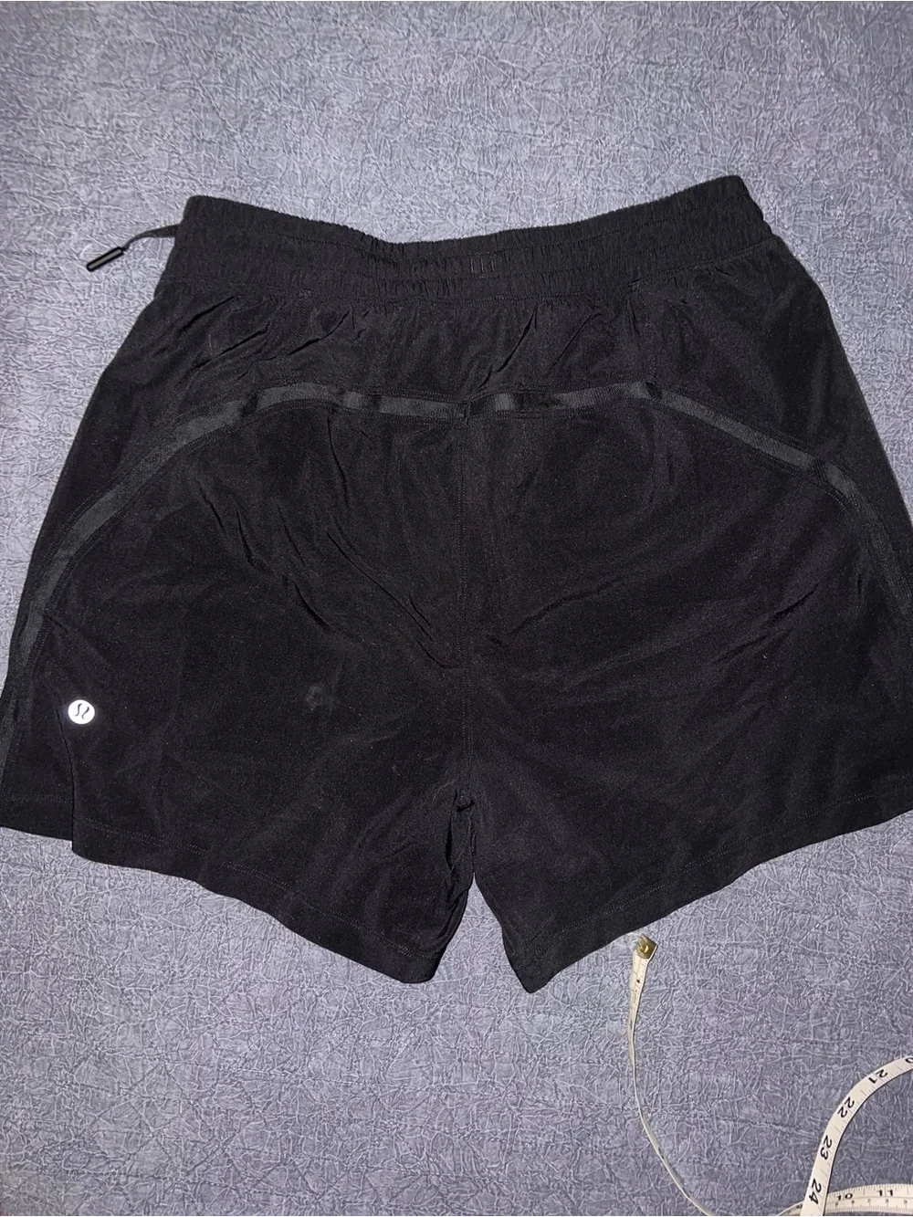 lululemon Pace Breaker Linerless Short 5” Black Small